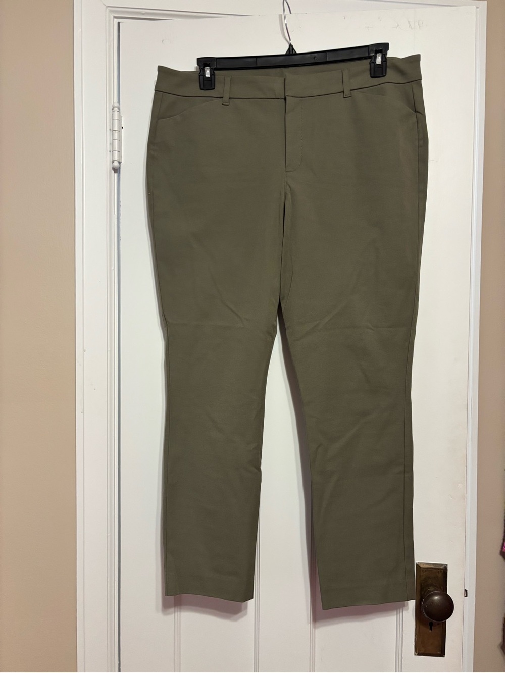 Womens plus size 16 Olive Green Dress Pants old navy pixie skinny